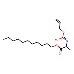 D-Alanine, N-allyloxycarbonyl-, undecyl ester