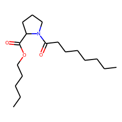 L-Proline, N-octanoyl-, pentyl ester