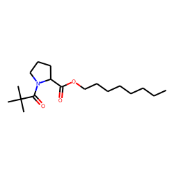 L-Proline, N-pivaloyl-, octyl ester