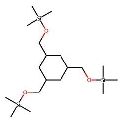 1,3,5-tris-(Hydroxymethyl)cyclohexane, tris-TMS