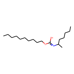 Carbonic acid, monoamide, N-hept-2-yl-, decyl ester