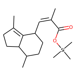 Valerenic acid, TMS