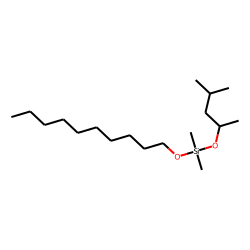 Silane, dimethyl(4-methylpent-2-yloxy)decyloxy-