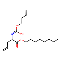 2-Aminopent-4-enoic acid, N-(but-3-en-1-yloxycarbonyl)-, octyl ester