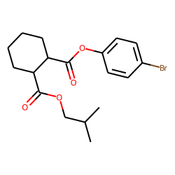 1,2-Cyclohexanedicarboxylic acid, 4-bromophenyl isobutyl ester
