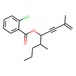 2-Chlorobenzoic acid, 2,6-dimethylnon-1-en-3-yn-5-yl ester