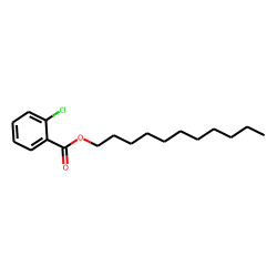 2-Chlorobenzoic acid, undecyl ester