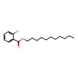 2-chlorobenzoic acid, undecyl ester