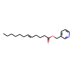 cis-5-Dodecenoic acid, picolinyl ester