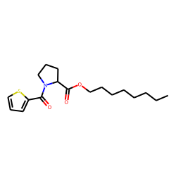 L-Proline, N-(thiophen-2-carbonyl)-, octyl ester