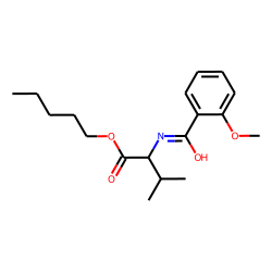 L-Valine, N-(2-methoxybenzoyl)-, pentyl ester