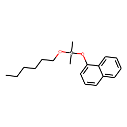 Silane, dimethyl(2-naphthoxy)hexyloxy-