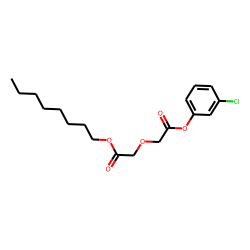 Diglycolic acid, 3-chlorophenyl octyl ester