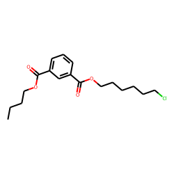Isophthalic acid, butyl 6-chlorohexyl ester