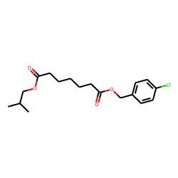 Pimelic acid, 4-chlorobenzyl isobutyl ester
