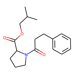 L-Proline, N-(3-phenylpropionyl)-, isobutyl ester