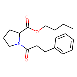 L-Proline, N-(3-phenylpropionyl)-, butyl ester