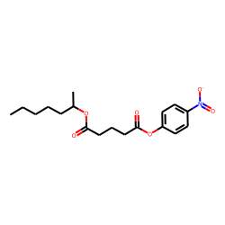 Glutaric acid, hept-2-yl 4-nitrophenyl ester