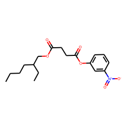 Succinic acid, 2-ethylhexyl 3-nitrophenyl ester