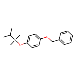 4-Benzyloxy-1-dimethylisopropylsilyloxybenzene