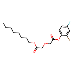 Diglycolic acid, 2-bromo-4-fluorophenyl octyl ester