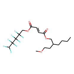 Fumaric acid, 2-(2-methoxyethyl)hexyl 2,2,3,3,4,4,5,5-octafluoropentyl ester