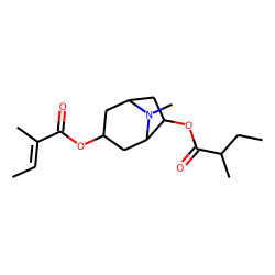 3-Tigloyloxy-6-(2-methylbutyryloxy)-tropane
