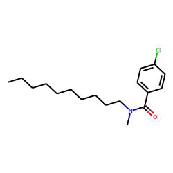 Benzamide, N-decyl-N-methyl-4-chloro-