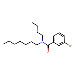 Benzamide, 3-bromo-N-butyl-N-heptyl-