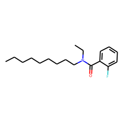 Benzamide, 2-fluoro-N-ethyl-N-nonyl-
