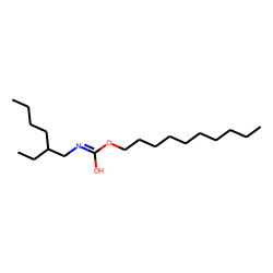 Carbonic acid, monoamide, N-2-ethylhexyl-, decyl ester