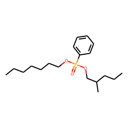 Phenylphosphonic acid, heptyl 2-methylpentyl ester