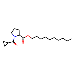 L-Proline, N-(cyclopropylcarbonyl)-, decyl ester