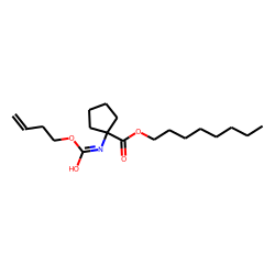 1-Aminocyclopentanecarboxylic acid, N-(but-3-en-1-yloxycarbonyl)-, octyl ester