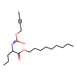 L-Norvaline, N-(but-2-yn-1-yloxycarbonyl)-, nonyl ester