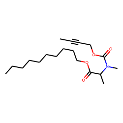 DL-Alanine, N-methyl-N-(byt-2-yn-1-yloxycarbonyl)-, decyl ester