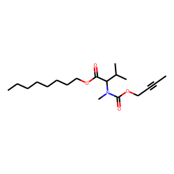 DL-Valine, N-methyl-N-(but-2-yn-1-yloxycarbonyl)-, octyl ester