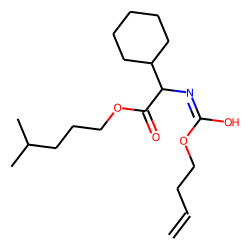 Glycine, 2-cyclohexyl-N-(but-3-en-1-yl)oxycarbonyl-, isohexyl ester
