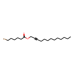 6-Bromohexanoic acid, tridec-2-ynyl ester