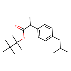 Ibuprofen, tert-butyldimethylsilyl ester