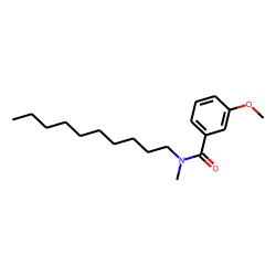 Benzamide, N-decyl-N-methyl-3-methoxy-