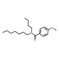 Benzamide, 4-methoxy-N-butyl-N-heptyl-