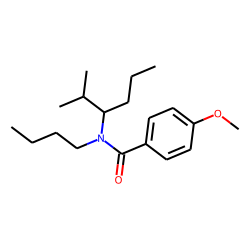 Benzamide, 4-methoxy-N-butyl-N-hept-2-yl-