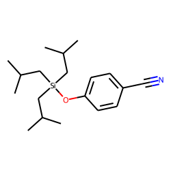 4-Cyano-1-triisobutylsilyloxybenzene