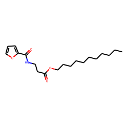 «beta»-Alanine, N-(2-furoyl)-, undecyl ester
