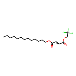 Fumaric acid, 2,2,2-trichloroethyl tridecyl ester