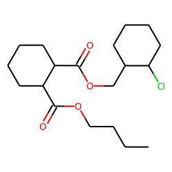 1,2-Cyclohexanedicarboxylic acid, butyl (2-chlorocyclohexyl)methyl ester