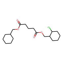 Glutaric acid, (2-chlorocyclohexyl)methyl cyclohexylmethyl ester