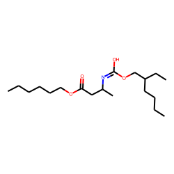 DL-3-Aminobutanoic acid, N-(2-ethylhexyl)oxycarbonyl-, hexyl ester