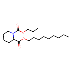 Pipecolic acid, N-propoxycarbonyl-, nonyl ester